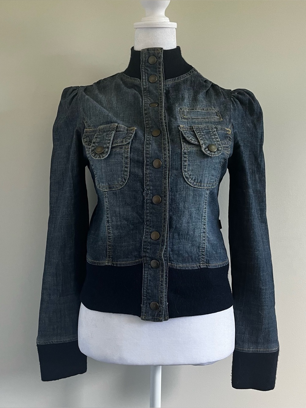 Y2K Fitted Denim Jacket